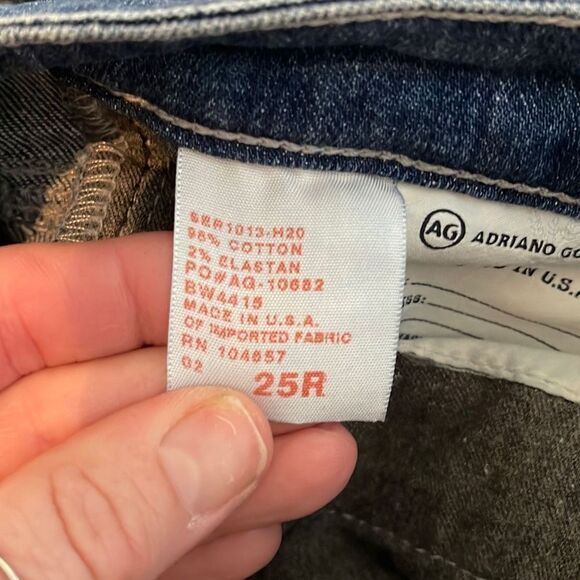 Adriano Goldschmied AG Women’s Jeans the Angel Bootcut size 25R - Picture 7 of 7
